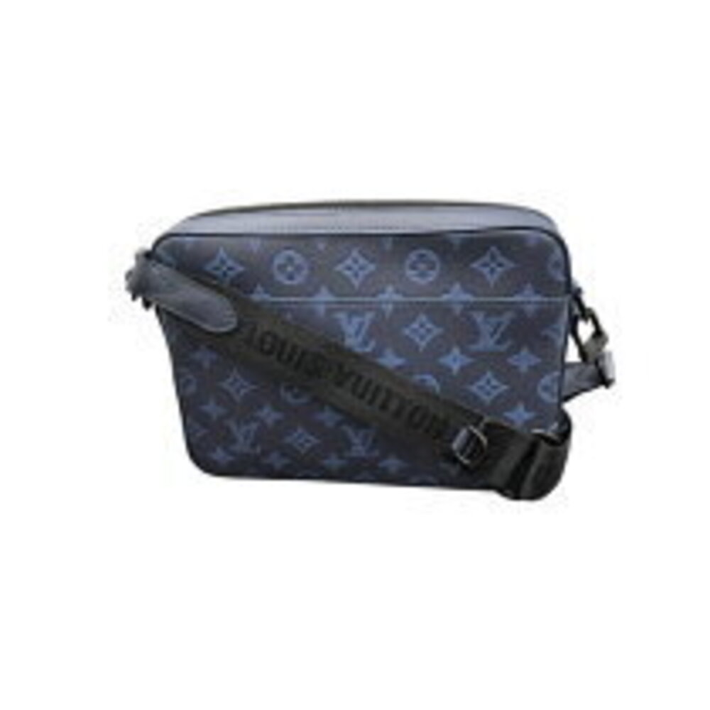 Louis Vuitton Duo Messenger Shoulder Shadow Black Monogram Bag